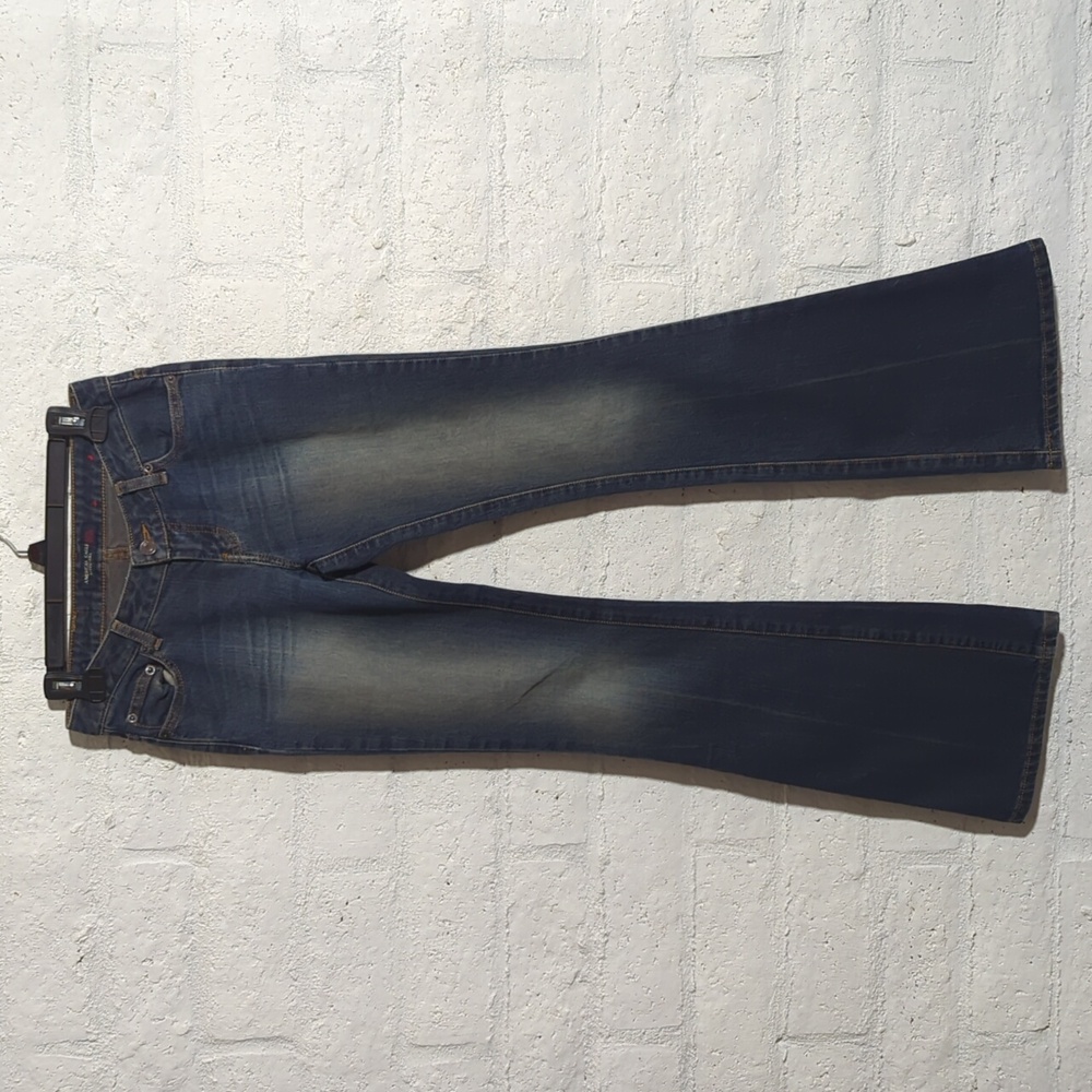 Y2K American Eagle Low Rise Flare Jeans - Picture 2 of 10